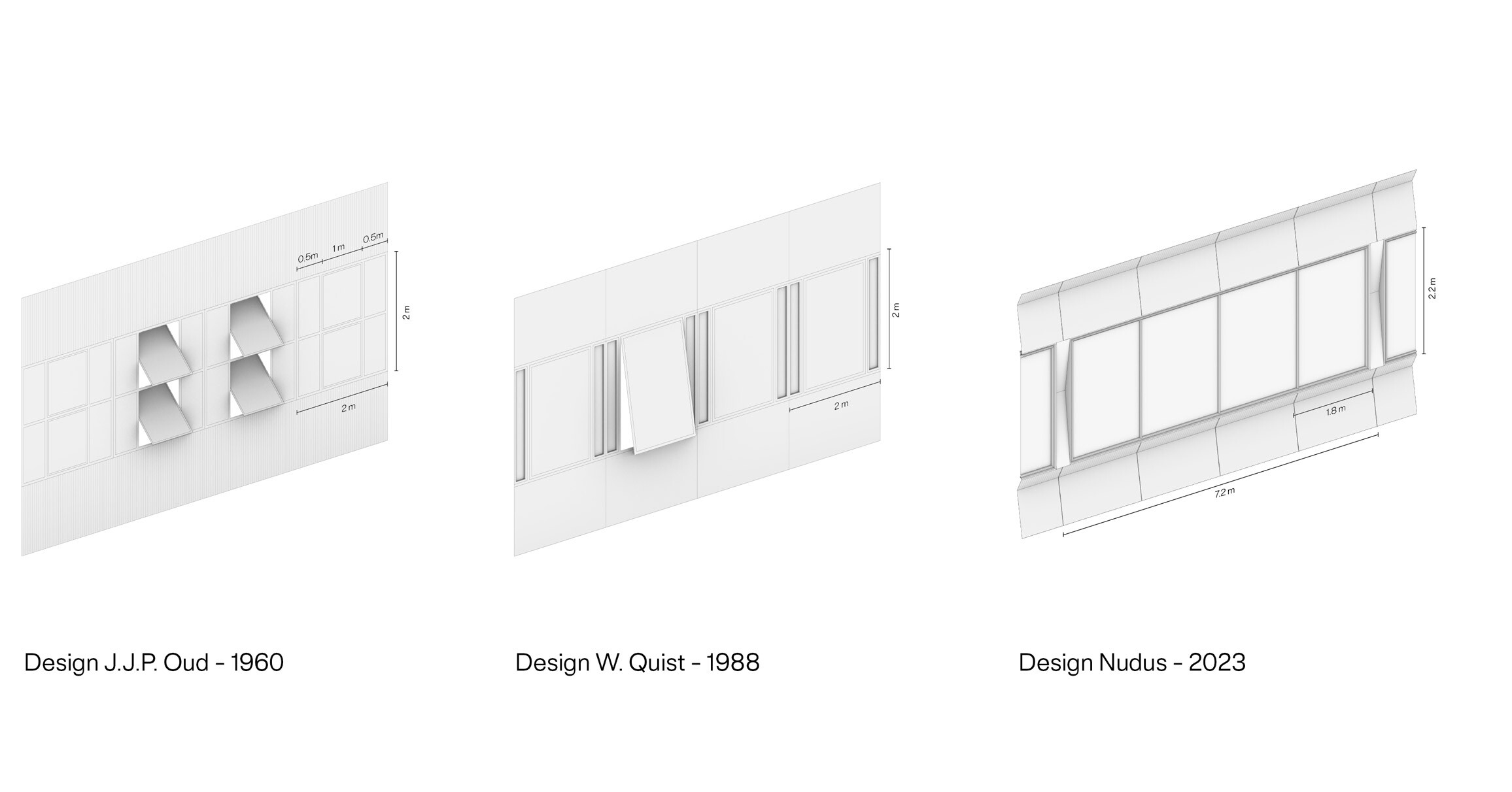 The EDGE Coolsingel façade by Nudus honours both J.J.P. Oud's and W. Quist's designs.