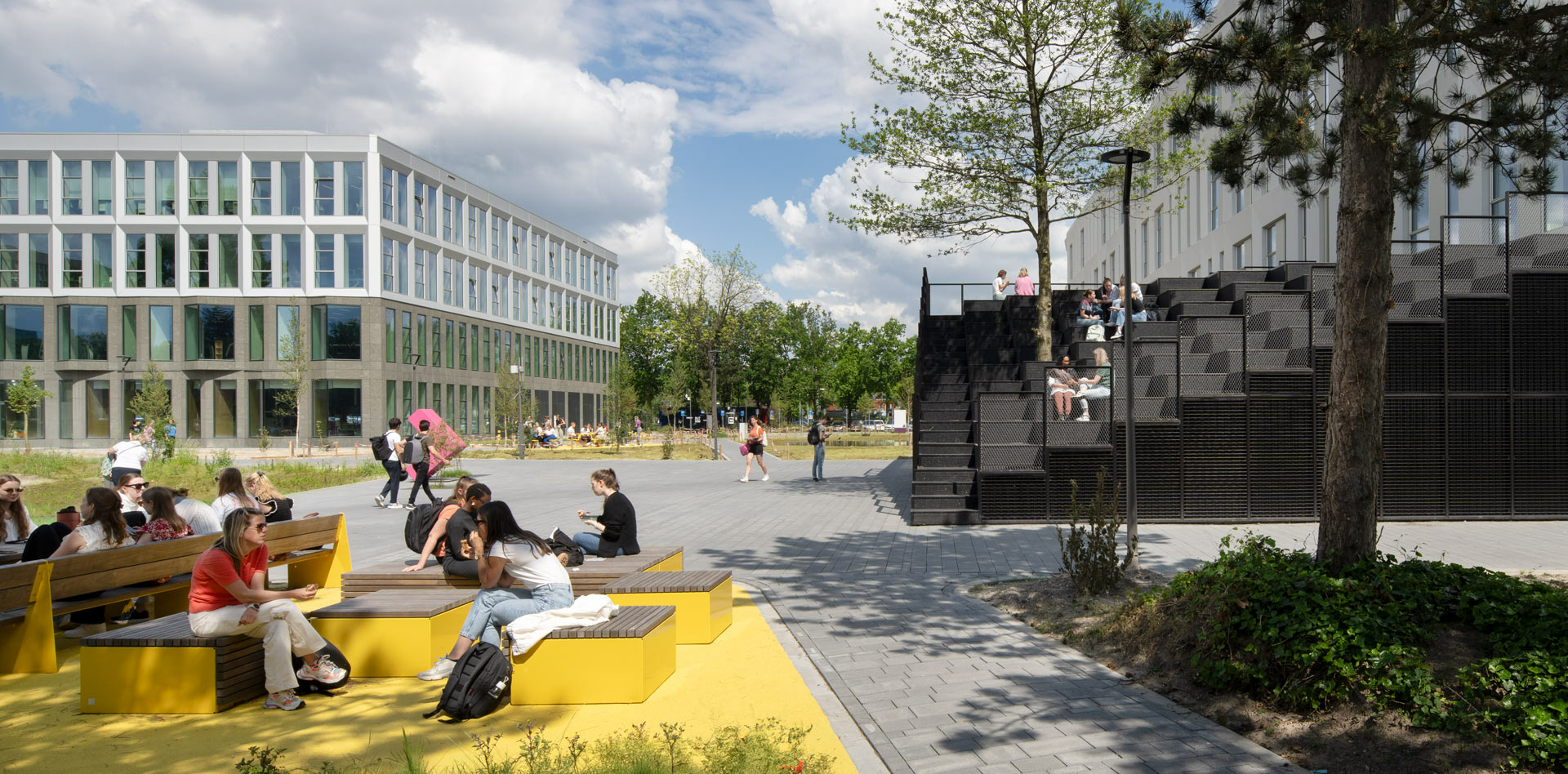 Picture of Nudus' Fontys Campus in Eindhoven shot by Frank Hanswijk